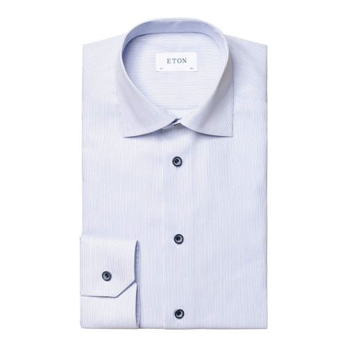 Eton Contemporary Fit - Blue striped shirt