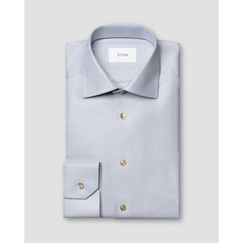 Eton Contemporary Fit - Semi Solid Signature Twill Shirt
