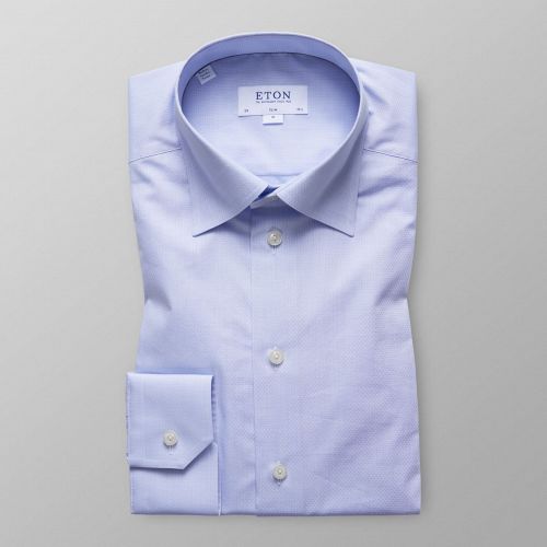 Sky Blue Button-Under Poplin Shirt